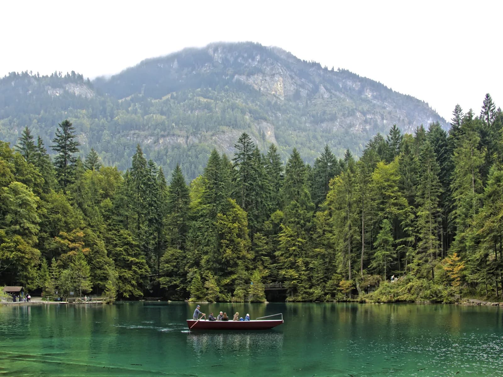 Blausee landscape in Bern · Kandertal, Switzerland