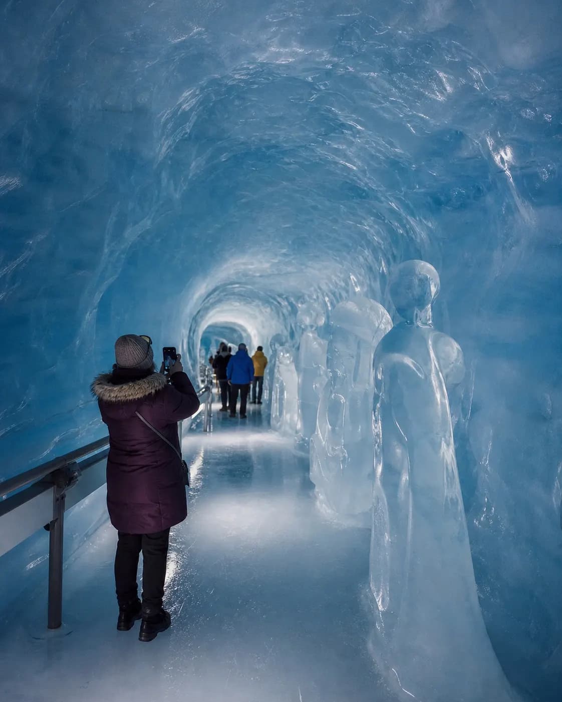 Aletschgletscher von der Aussichtsterrasse Jungfraujoch