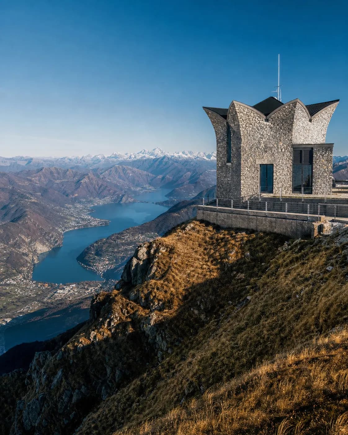Cog railway on Monte Generoso above Mendrisio