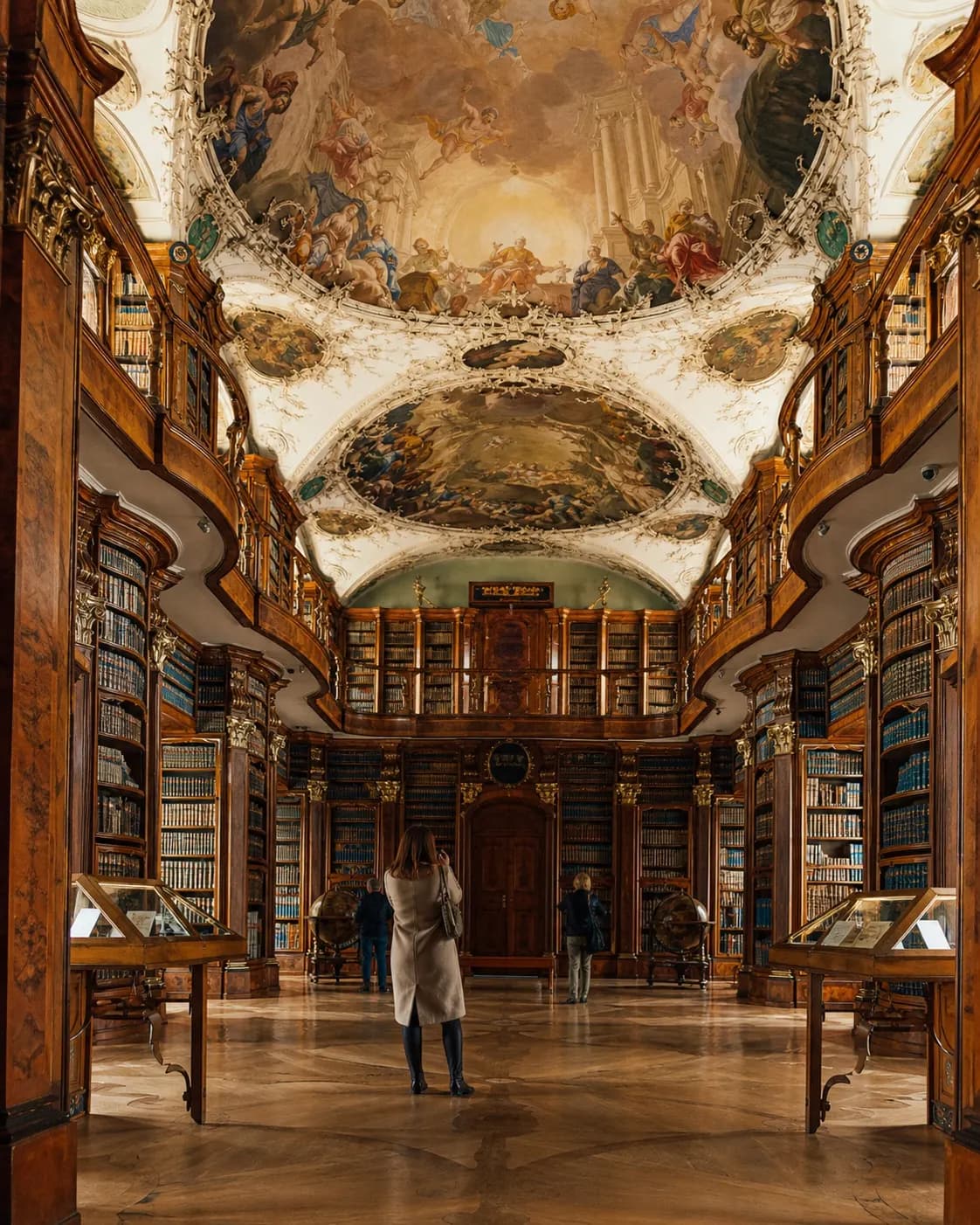 Historische Stiftsbibliothek im UNESCO-Bezirk St. Gallen