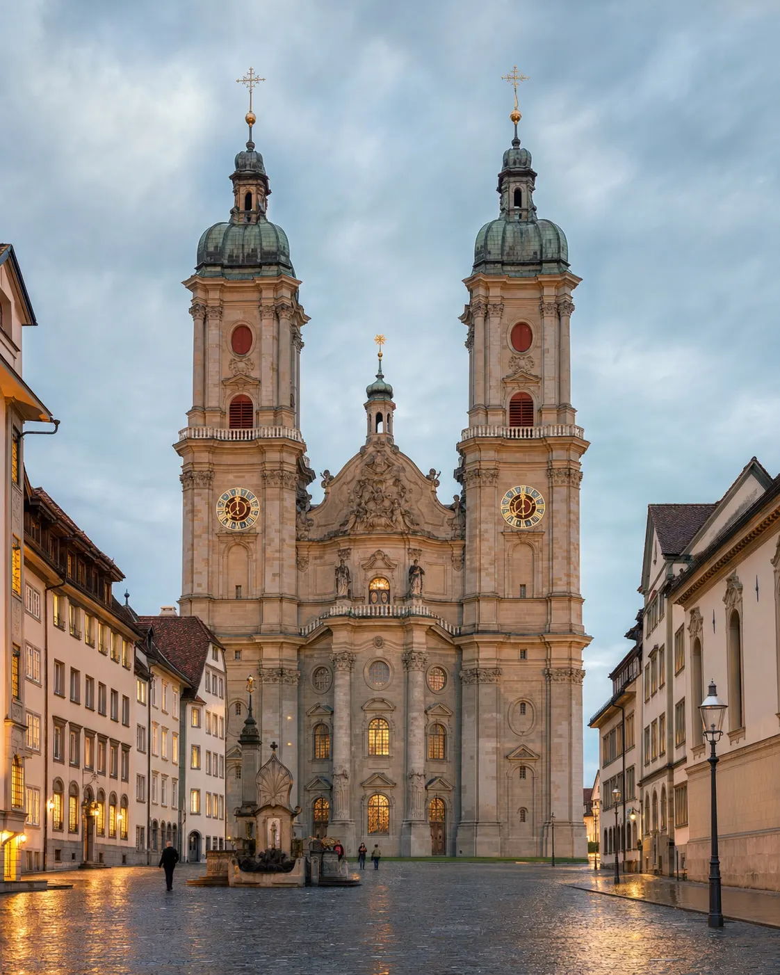 Barocker Stiftsbezirk und Kathedrale St. Gallen
